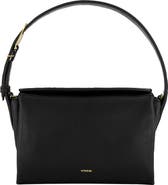 Vince Sidney Boxy Nappa Leather Shoulder Bag