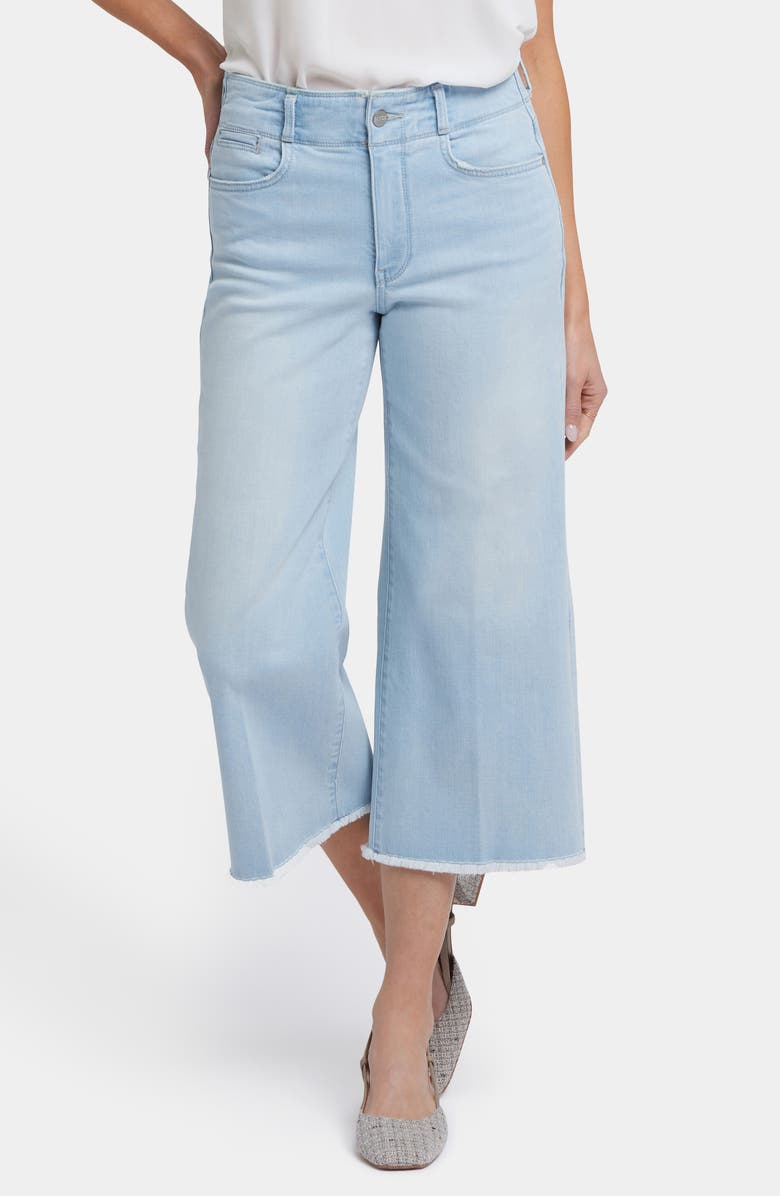 NYDJ Major Wide Leg Capri Jeans, Main, color, Clear Waters