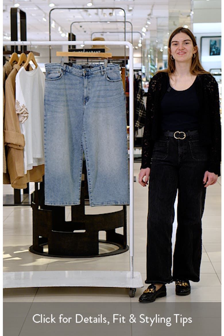 Saira Crop Wide Leg Jeans video