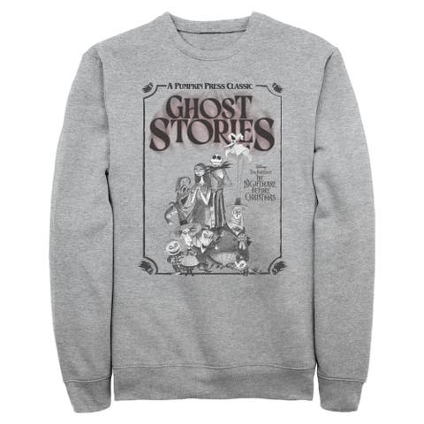 Mens The Nightmare Before Christmas Ghost Stories Frame Sweatshirt