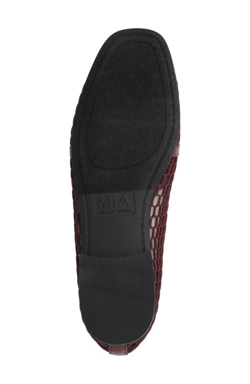 Mia Bailee Mesh Loafer In Animal Print