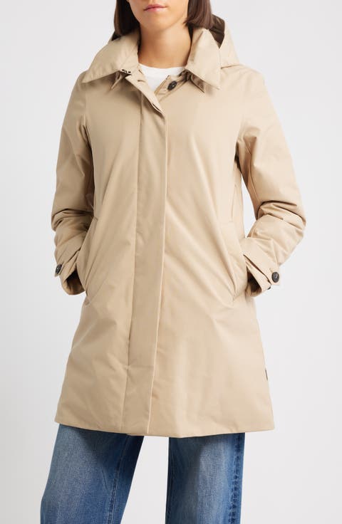 Embie Water Resistant Hooded Jacket