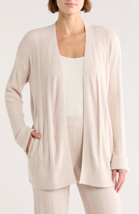 CozyChic Ultra Lite® Variegated Rib Open Cardigan