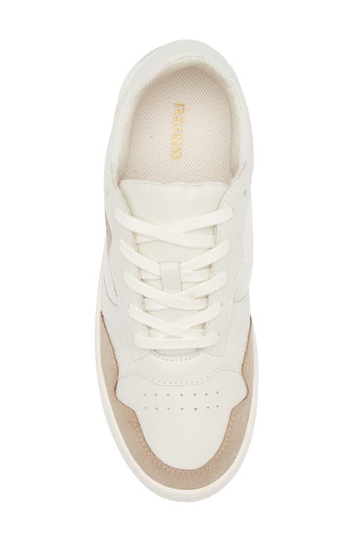 Reiss Ruth Platform Sneaker In Taupe