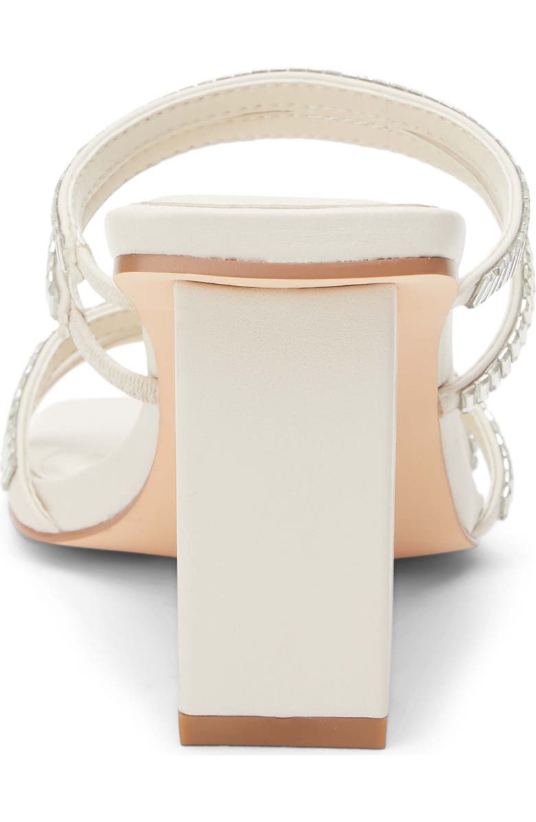 Coconuts by Matisse Aria Rhinestone Sandal, Alternate, color, White