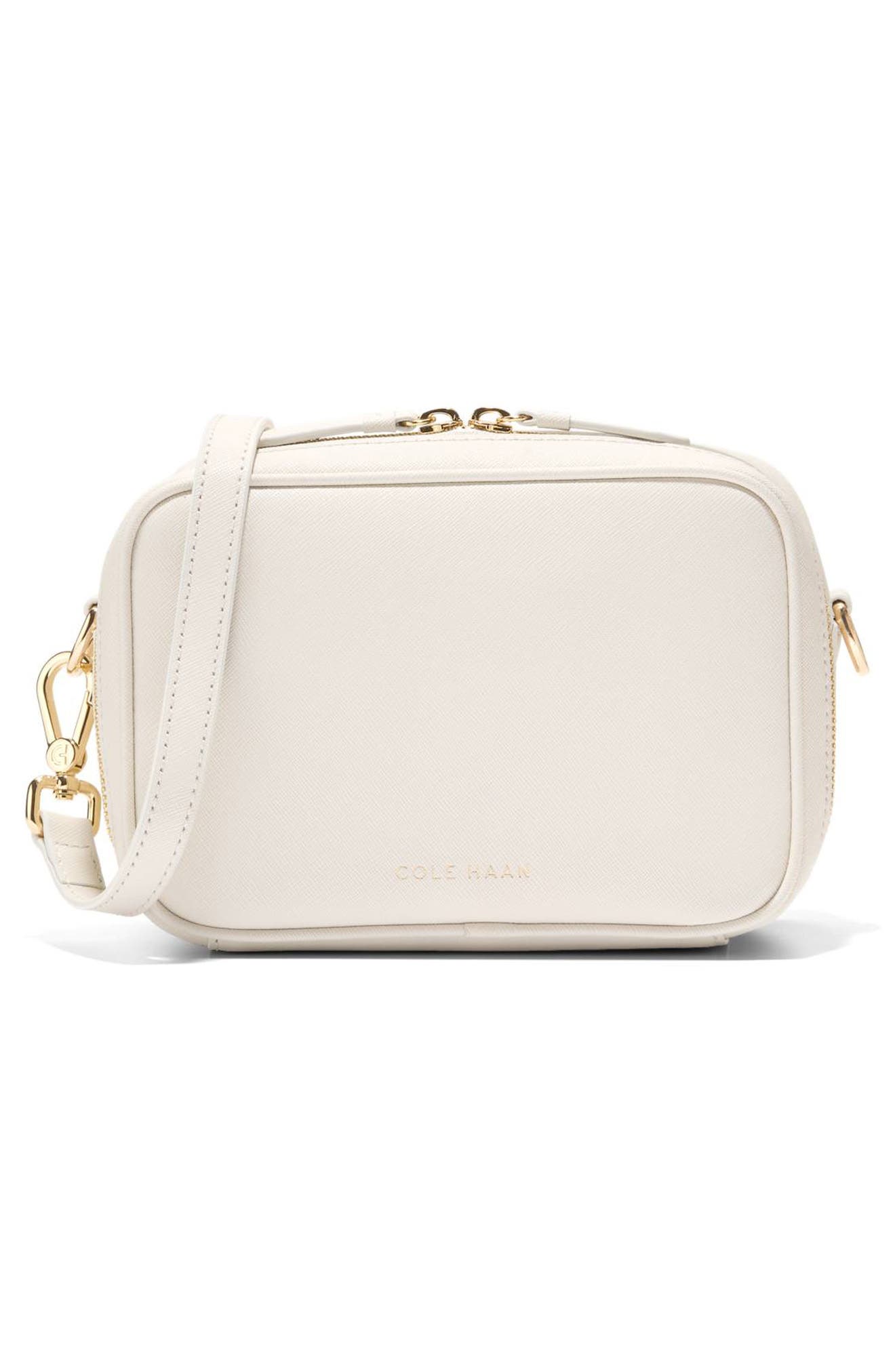 Cole Haan Go Anywhere Camera Crossbody Bag, Alternate, color, Ivory