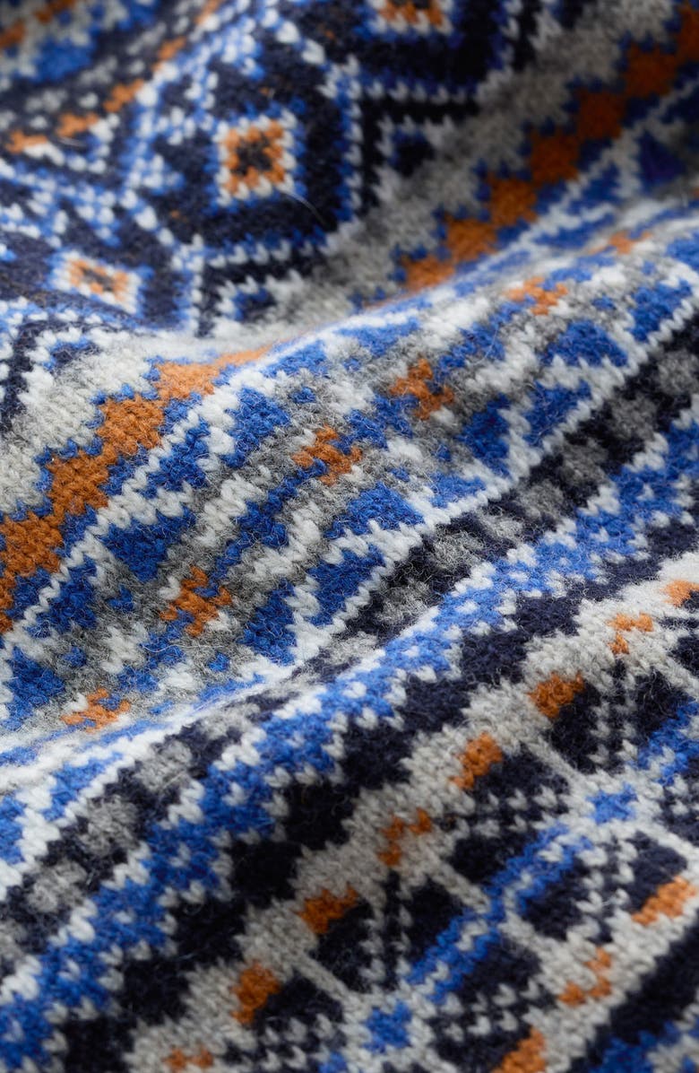 Seasalt Cornwall Percella Cove Fair Isle Merino Wool Blend Cardigan, Alternate, color, 