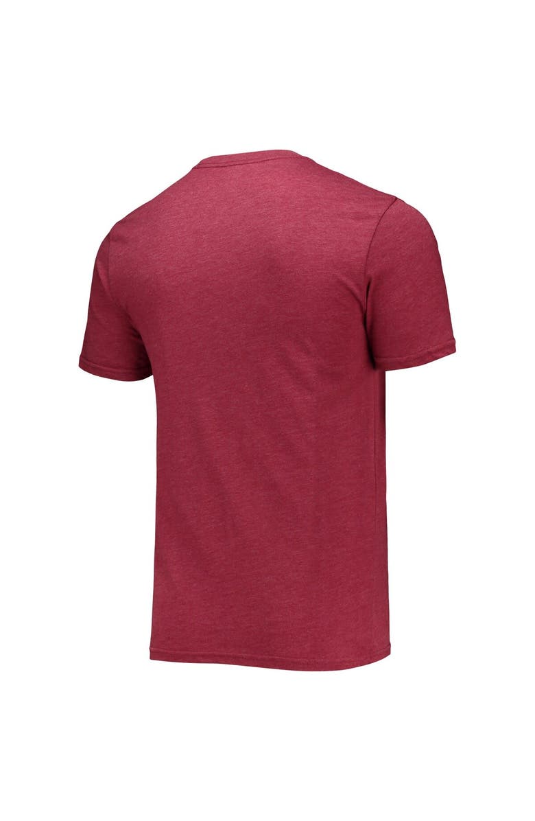 CONCEPTS SPORT Men's Concepts Sport Heathered Charcoal/Cherry Temple Owls Meter T-Shirt & Pants Sleep Set, Alternate, color, Heather Charcoal