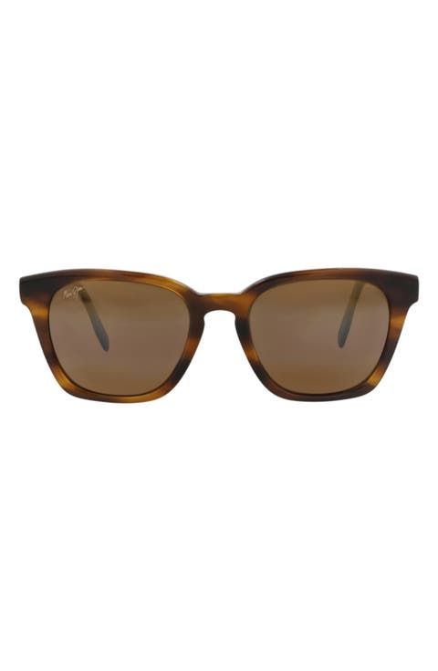 Core 52mm Polarized Square Sunglasses
