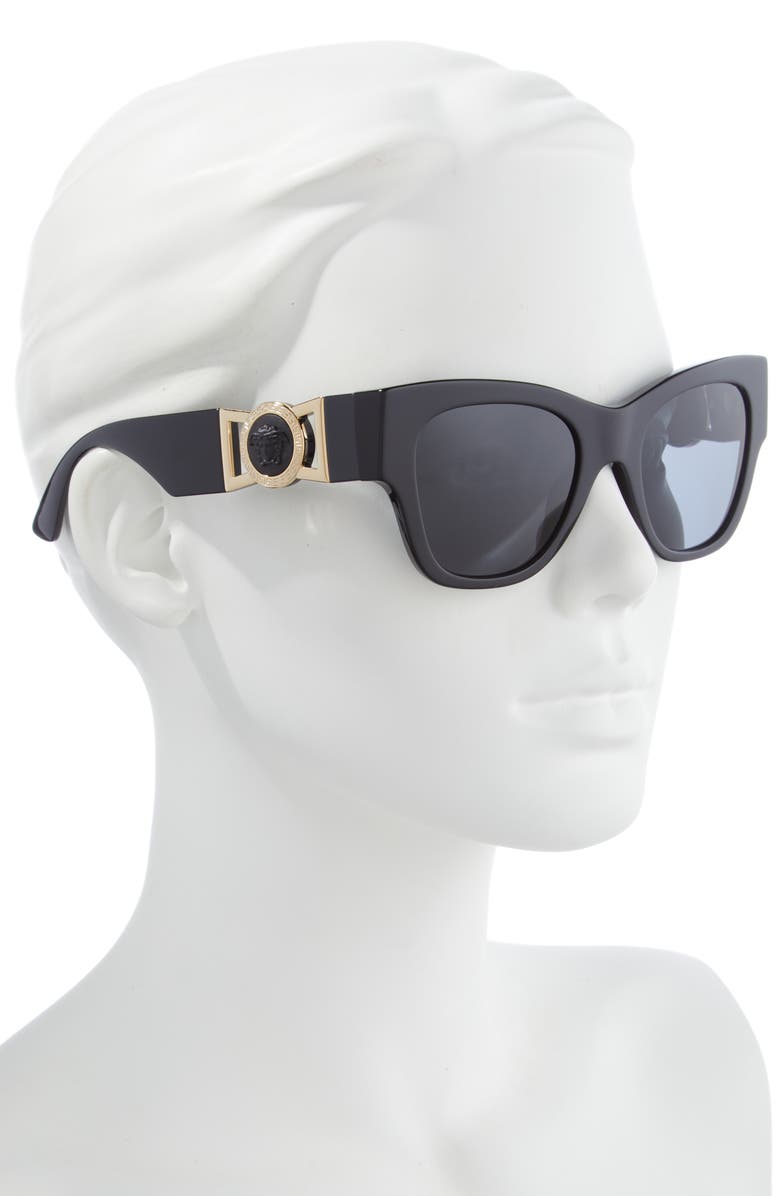 Versace 52mm Cat Eye Sunglasses-, Alternate, color,