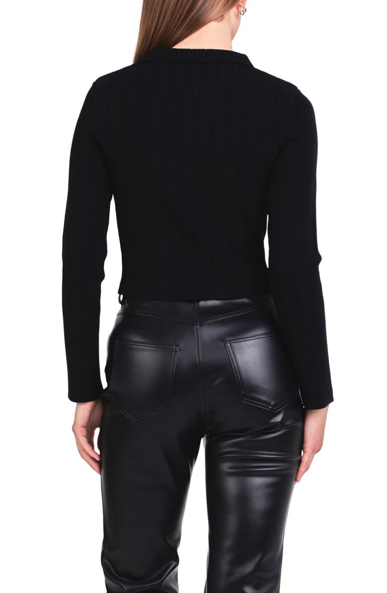 Endless Rose Rib Button Accent Knit Top, Alternate, color, 