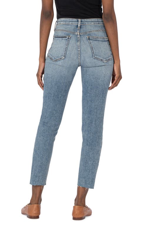 Kut From The Kloth Rachael Fab Ab High Waist Crop Mom Jeans In Magically