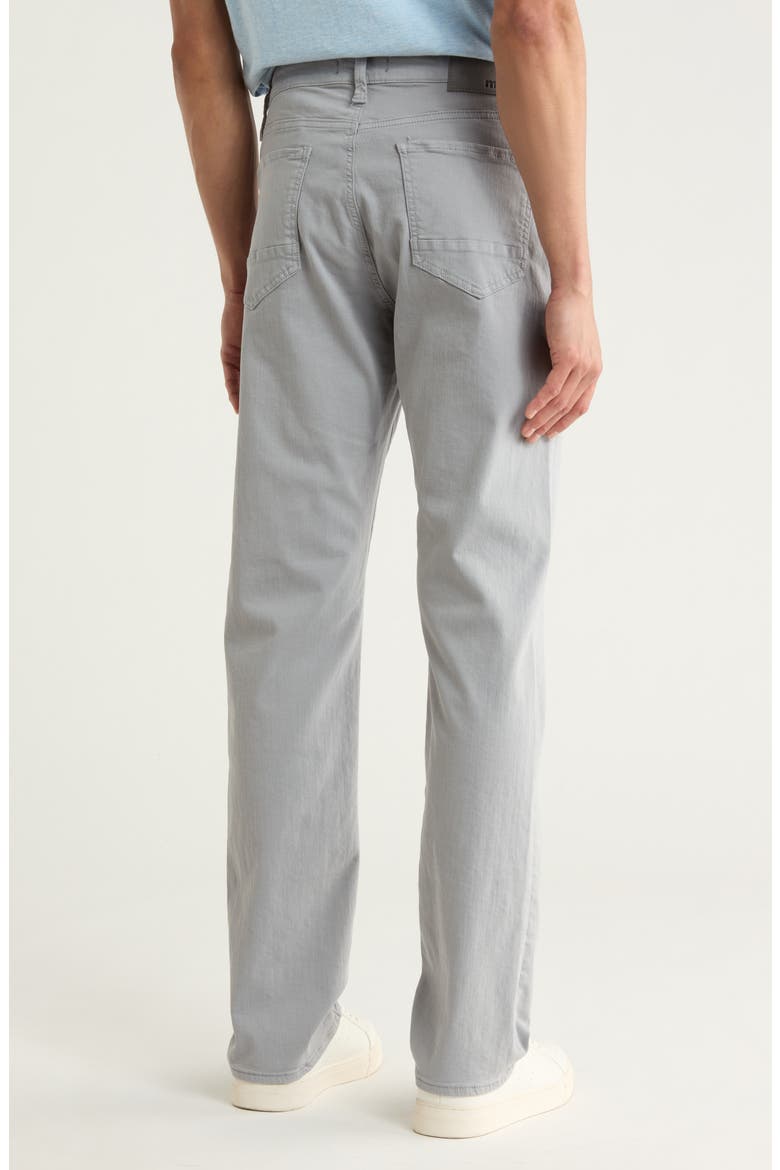 Zach Straight Leg Twill Pants, Alternate, color, MISTY GREY OCEAN CITY