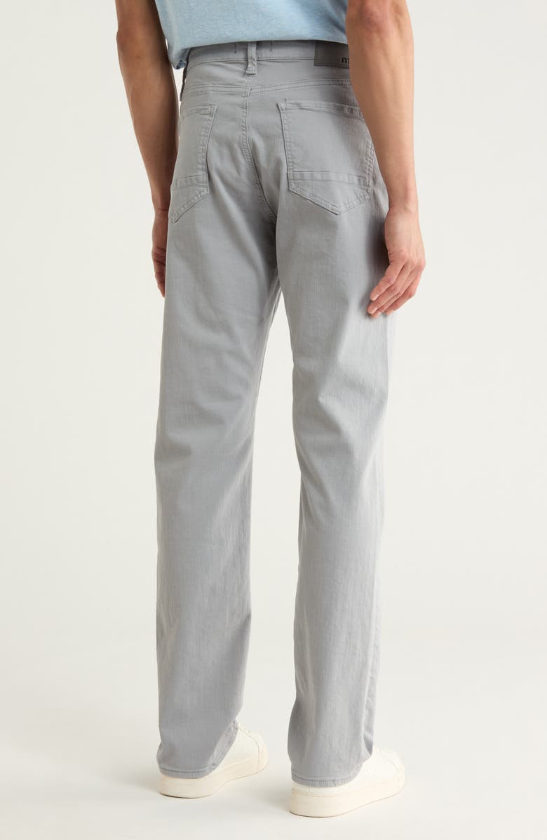 Mavi Jeans Zach Straight Leg Twill Pants, Alternate, color, Misty Grey Ocean City