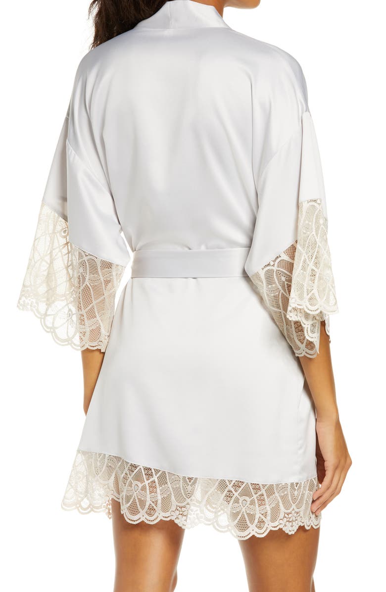 Flora Nikrooz Gabby Satin Robe, Alternate, color,