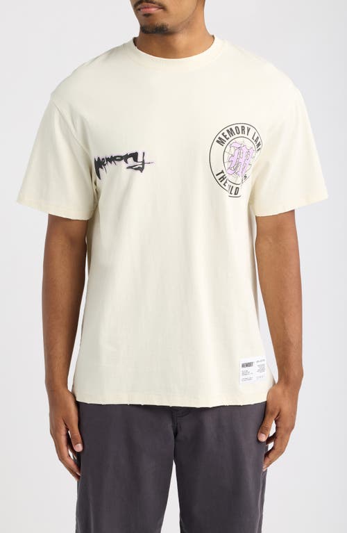 Memory Lane Wild Ones Oversize Cotton Graphic T-shirt In White