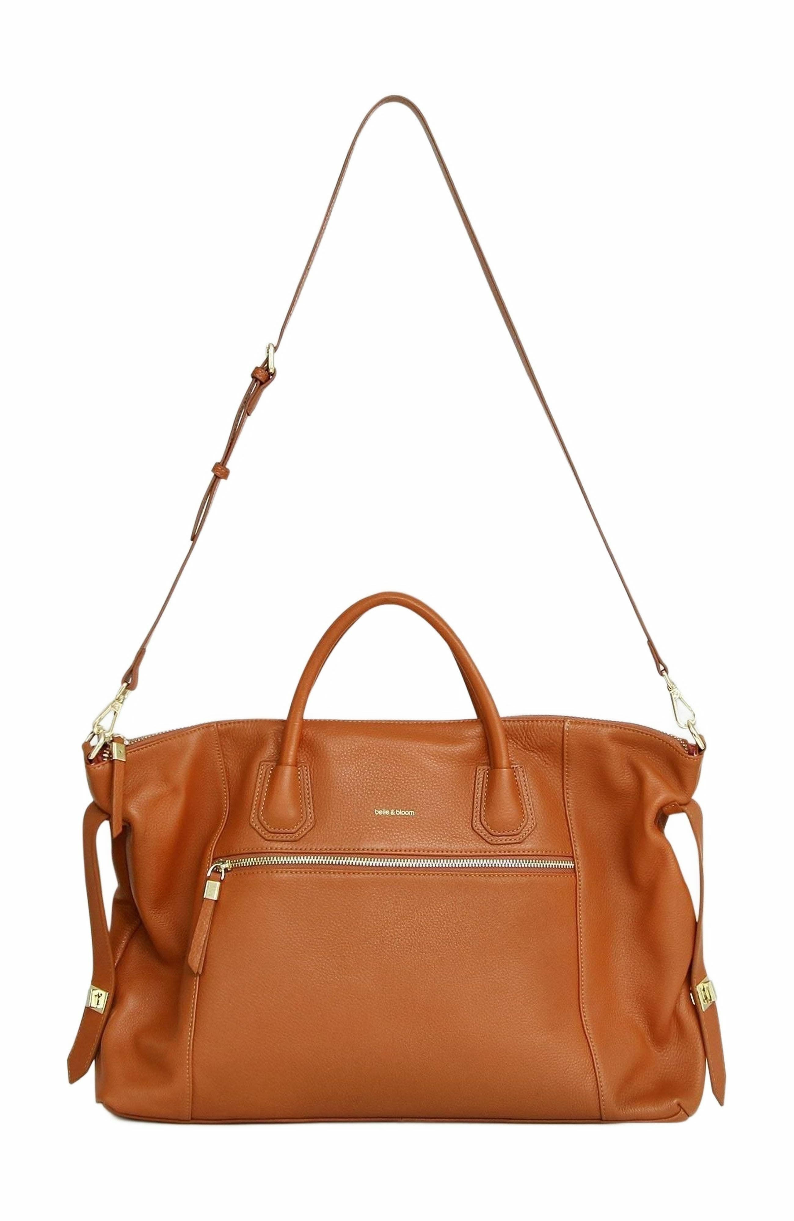 Belle & Bloom Wild Heart Weekender Bag, Alternate, color, Camel