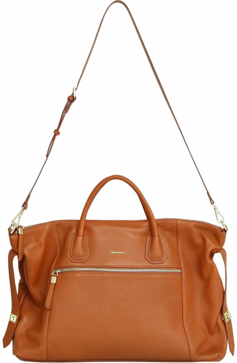 Belle & Bloom Wild Heart Weekender Bag, Alternate, color, Camel