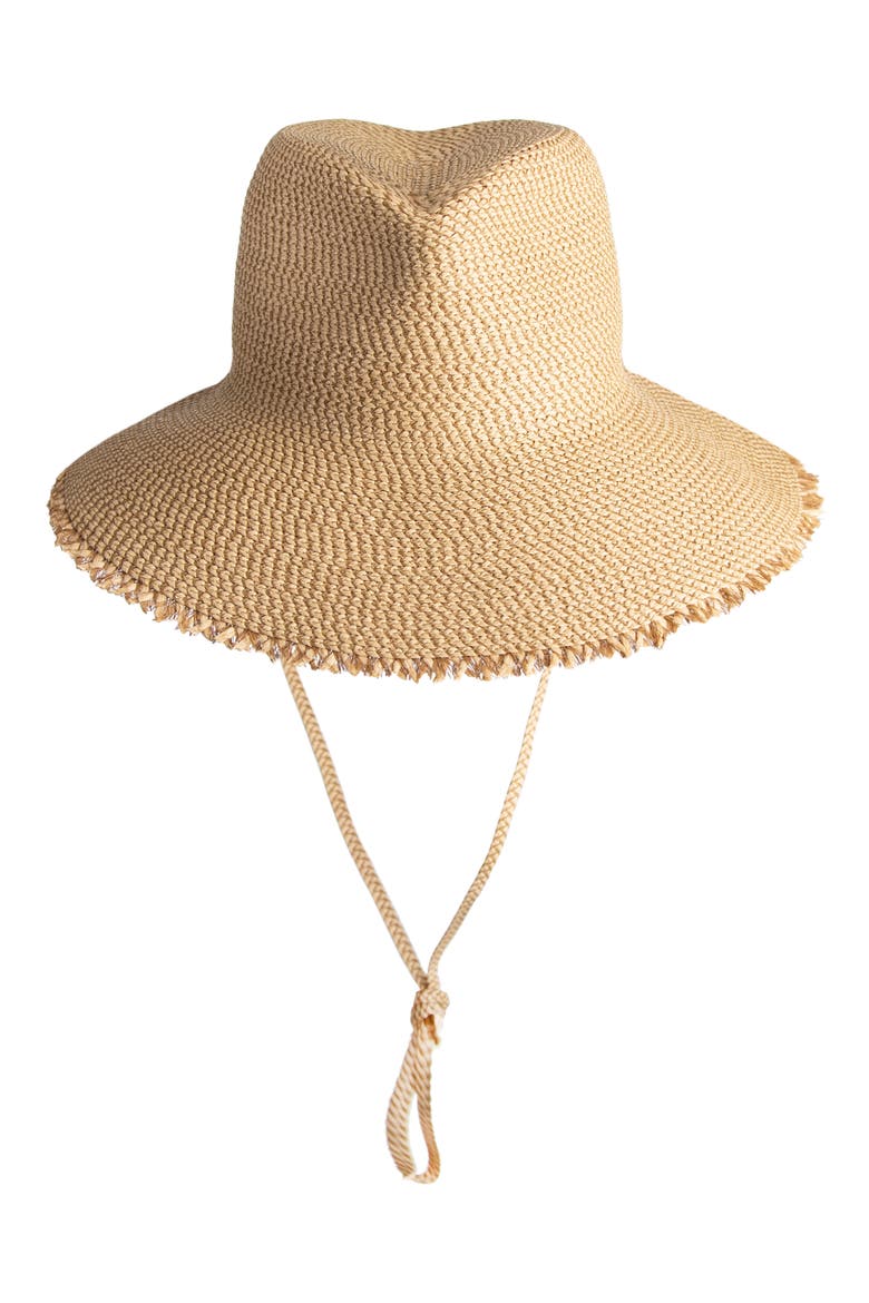 Suncoast II Woven Straw Hat, Alternate, color, PEANUT