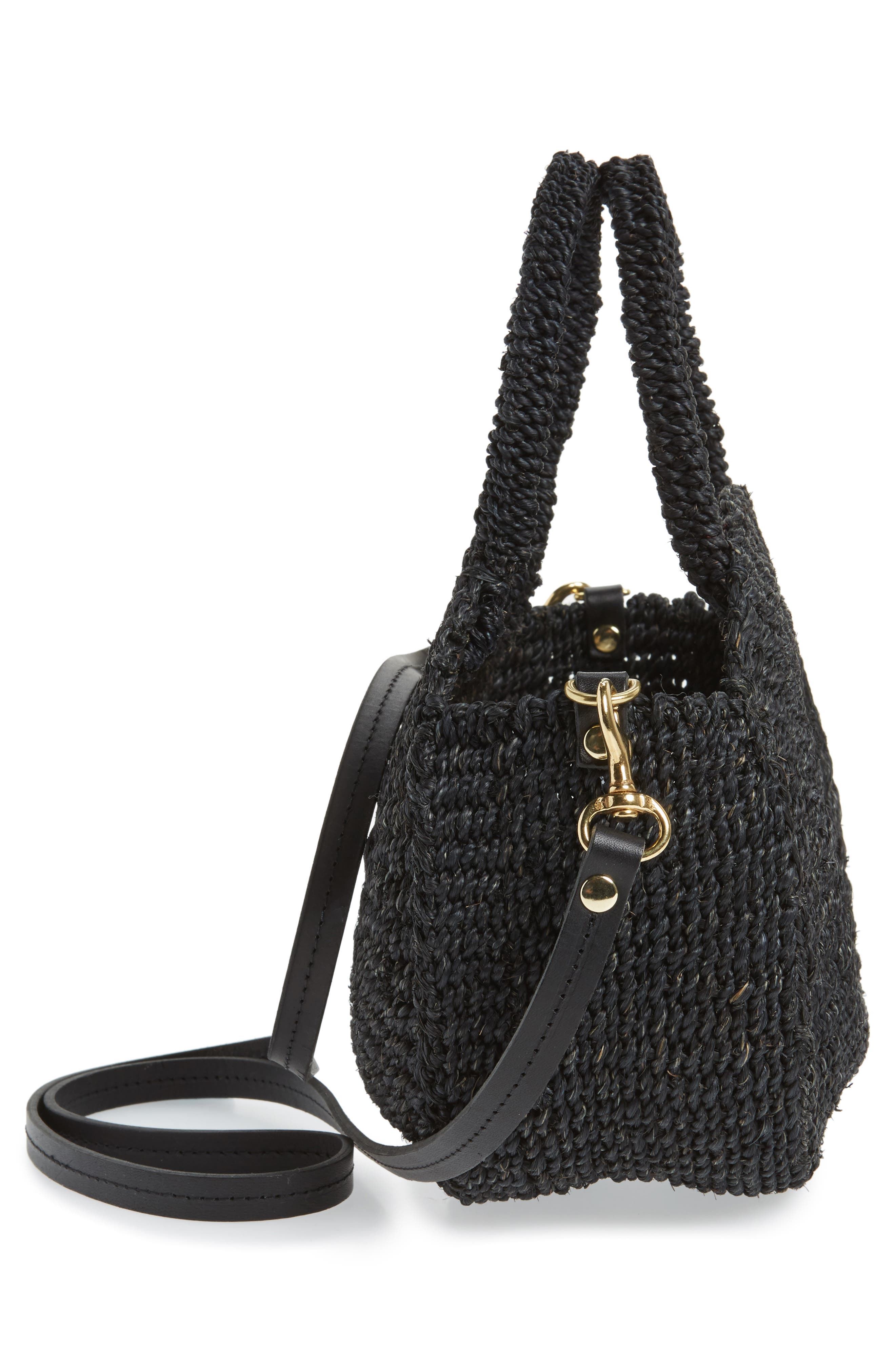 Clare V. Petite Alice Straw Bag, Alternate, color, 