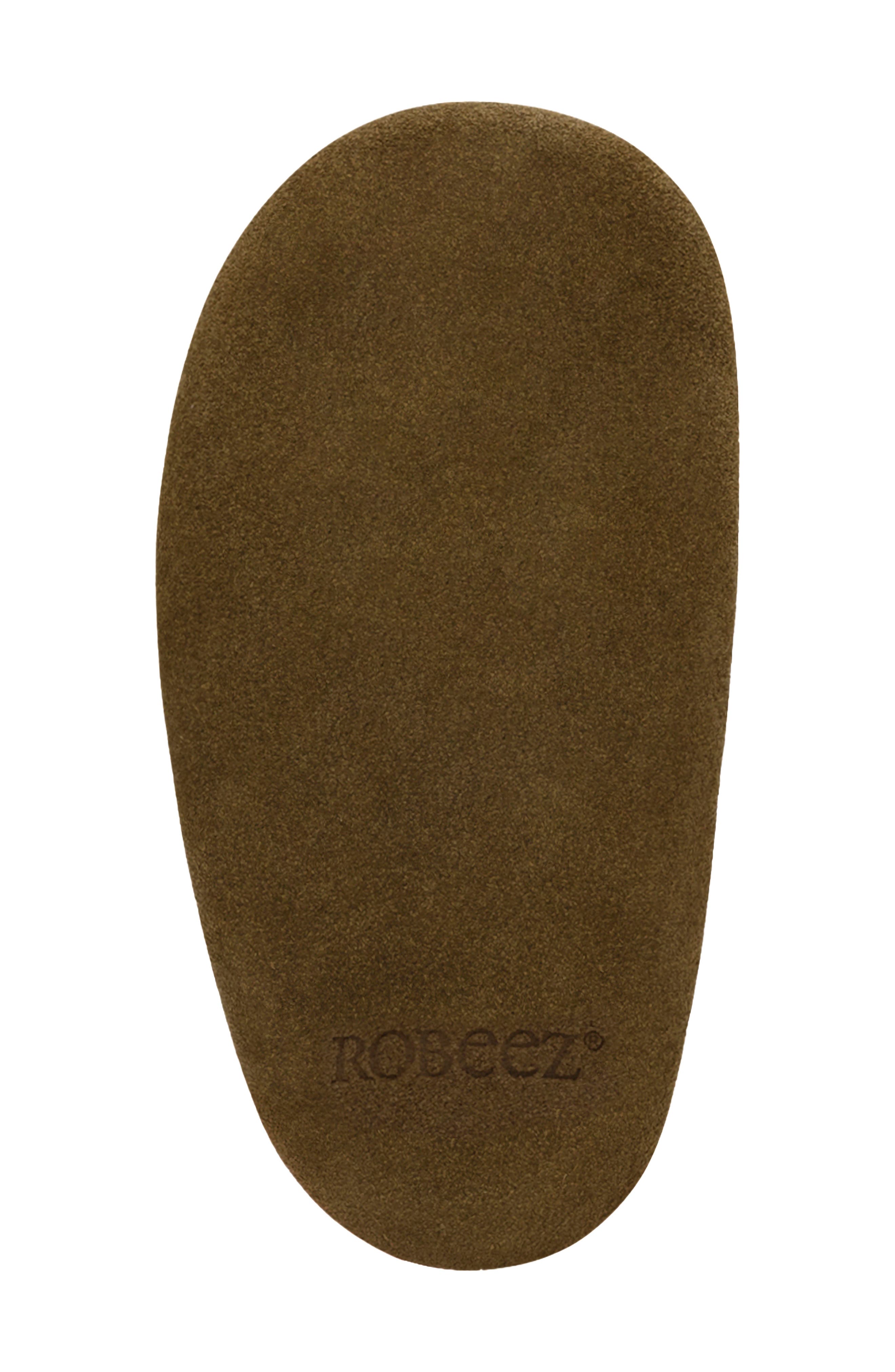 Robeez<sup>®</sup> Fun at the Farm Crib Shoe, Alternate, color, Grey