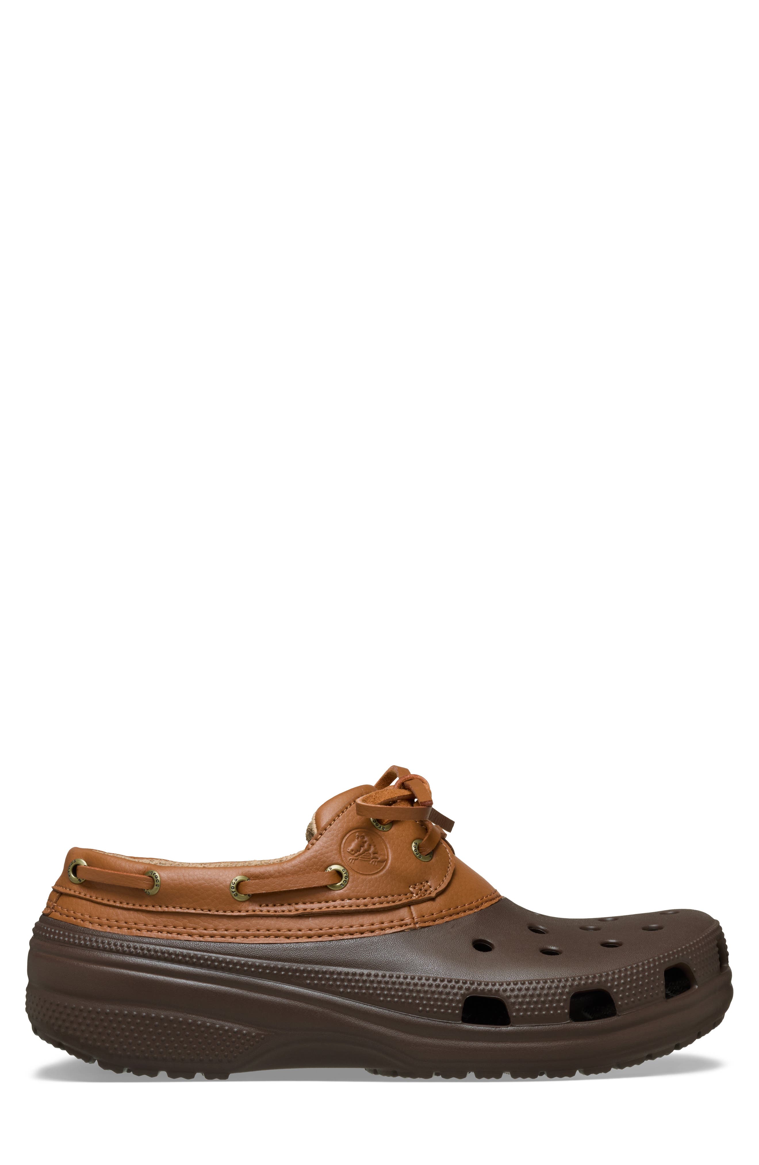 CROCS Classic Islander Boat Shoe, Alternate, color, Coffee Cognac