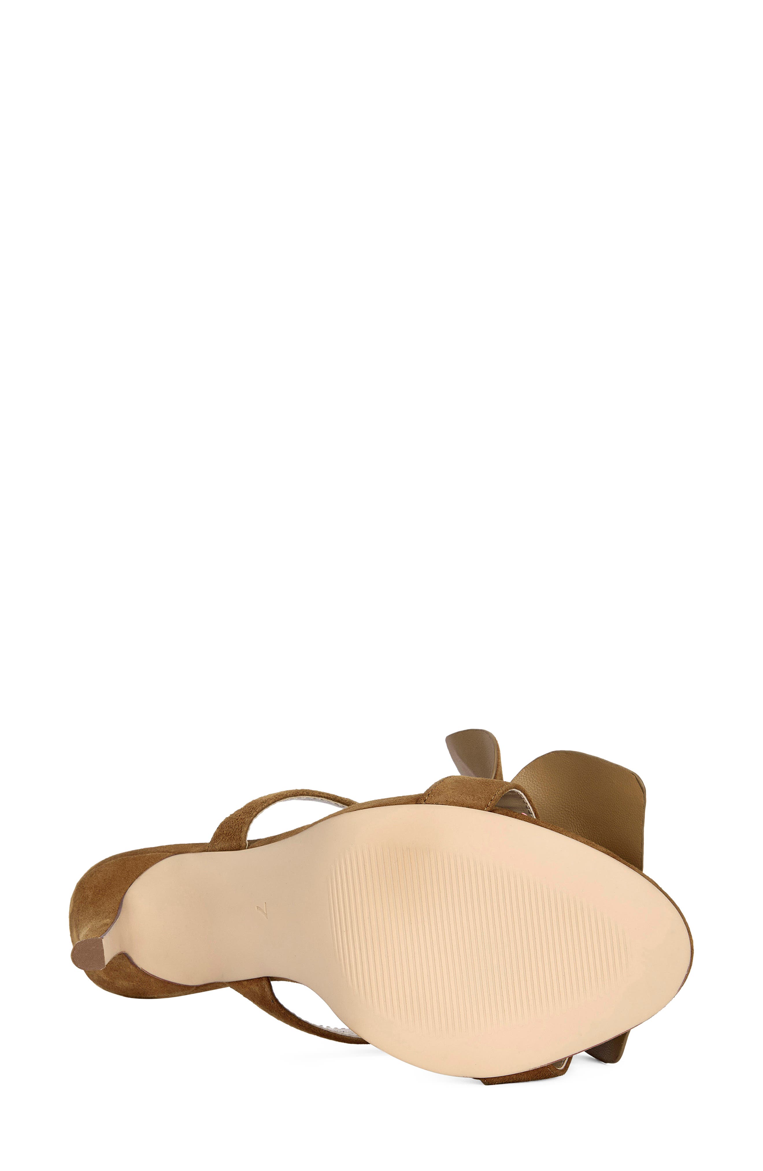 AZALEA WANG Fawna Slingback Sandal, Alternate, color, Brown