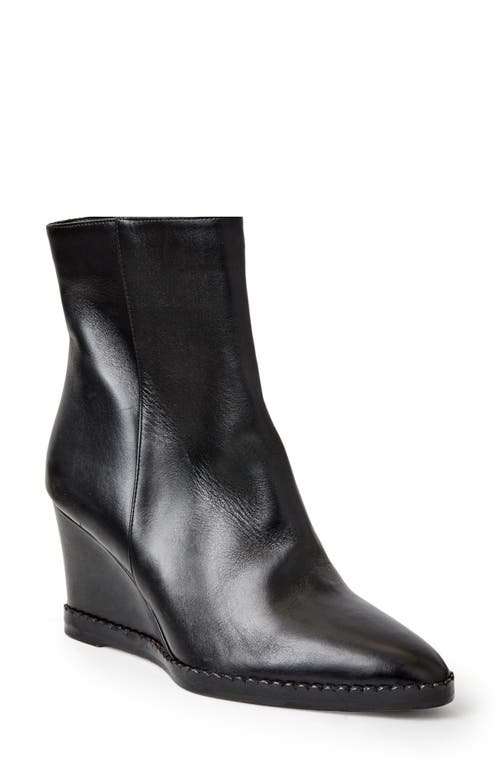 Bruno Magli Opera Wedge Bootie In Black