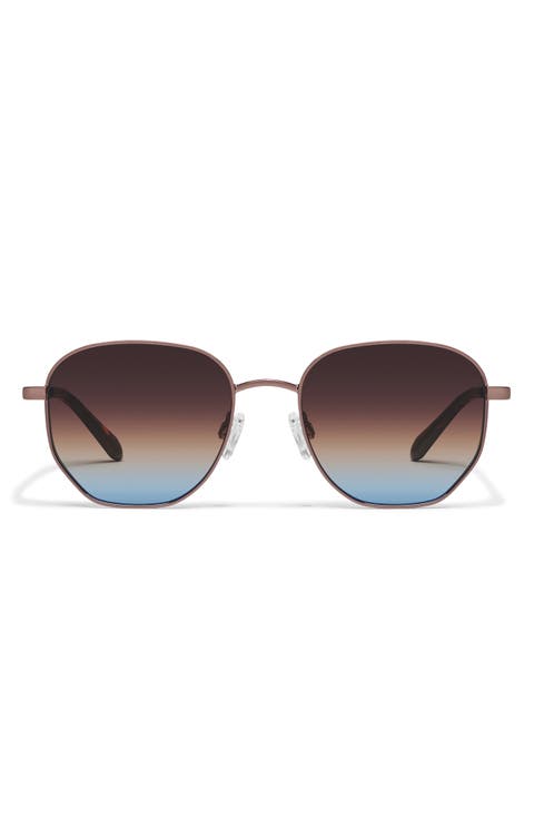 Big Time 54mm Gradient Round Sunglasses