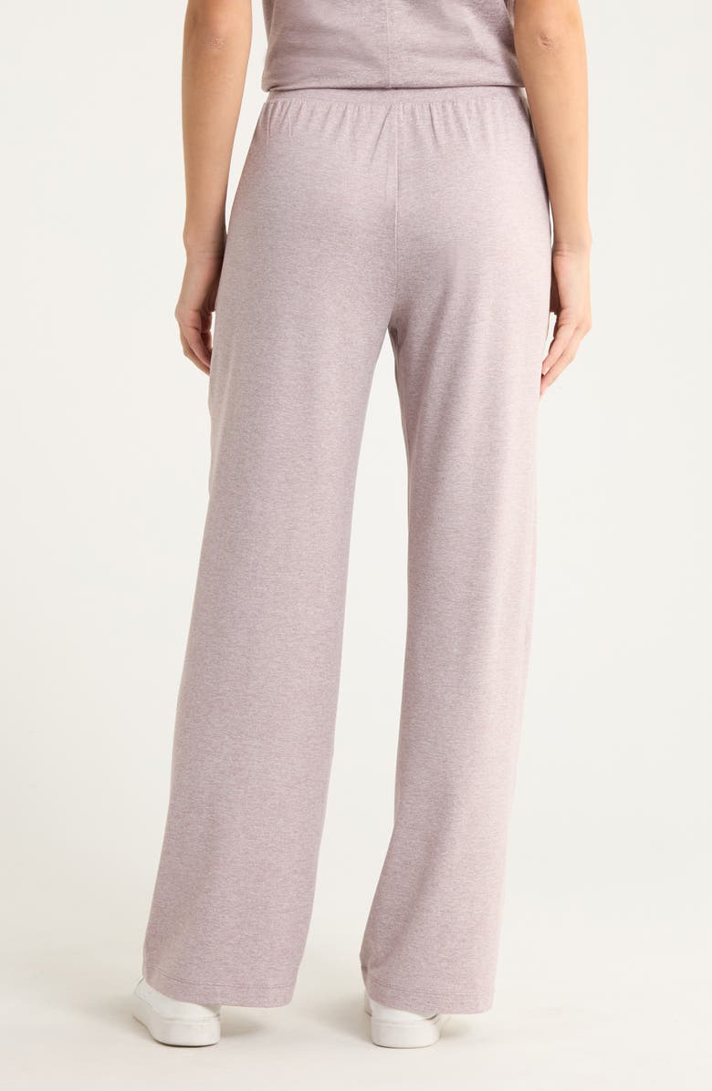 Zella Restore Soft Straight Leg Drawstring Pants, Alternate, color, Purple Dove