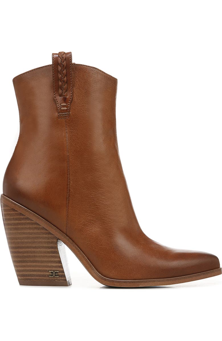 Sam Edelman Agnes Western Boot, Alternate, color, Warm Copper