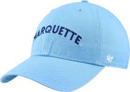 '47 Men's '47 Light Blue Marquette Golden Eagles Clean Up Adjustable Hat