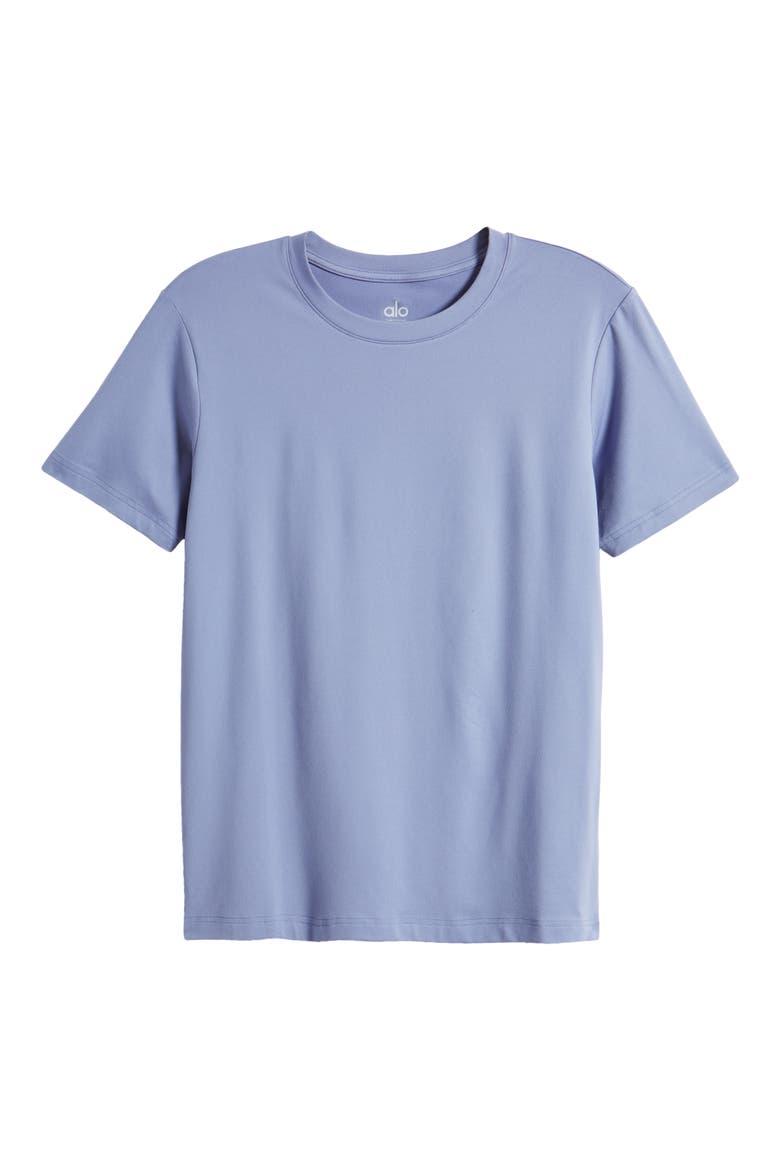 Conquer Reform Performance Crewneck T-Shirt, Alternate, color, INFINITY BLUE