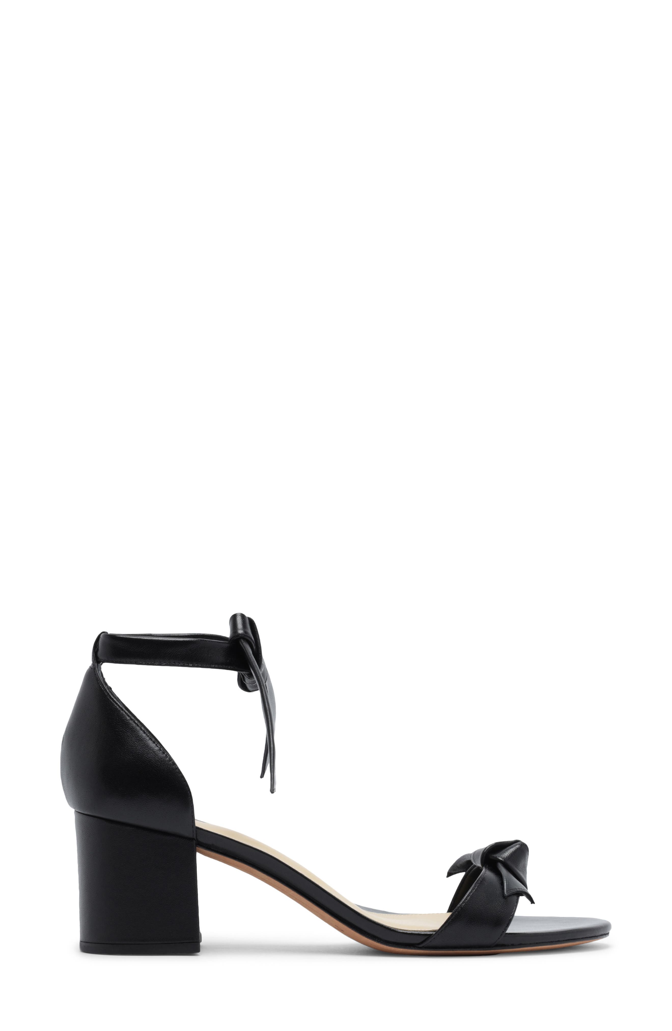 Alexandre Birman Clarita Block Heel Sandal, Alternate, color, Black