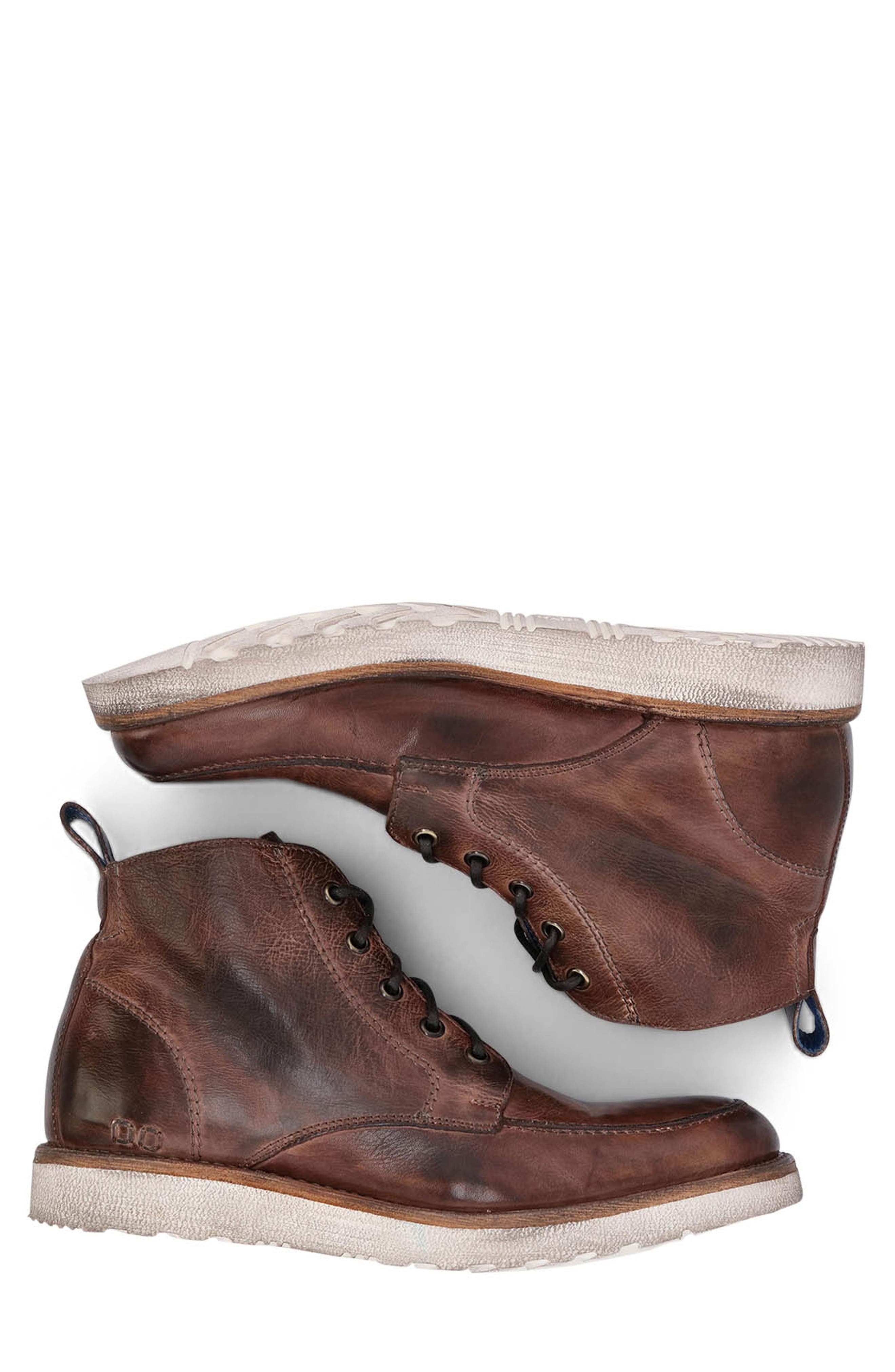 Lincoln Moc Toe Boot, Alternate, color, TEAK RUSTIC