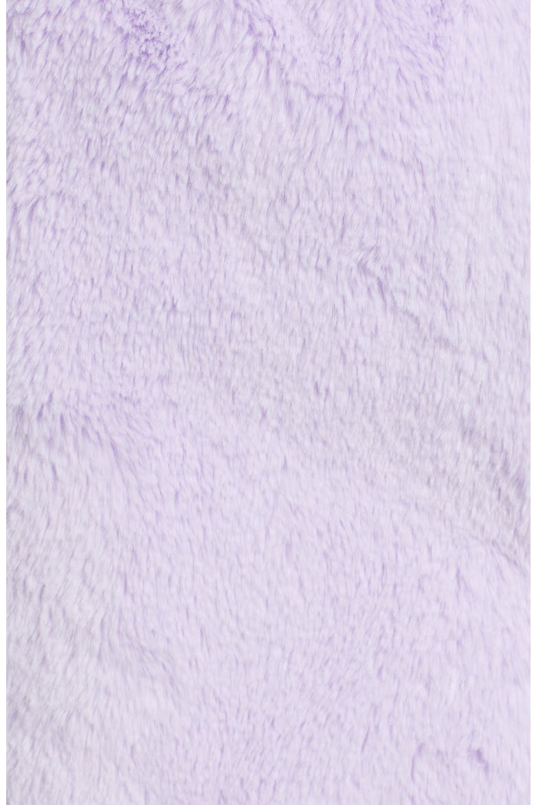 Everette Faux Fur Coat, Alternate, color, LILAC