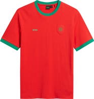 BOSS Lux Stretch Cotton Graphic T-Shirt