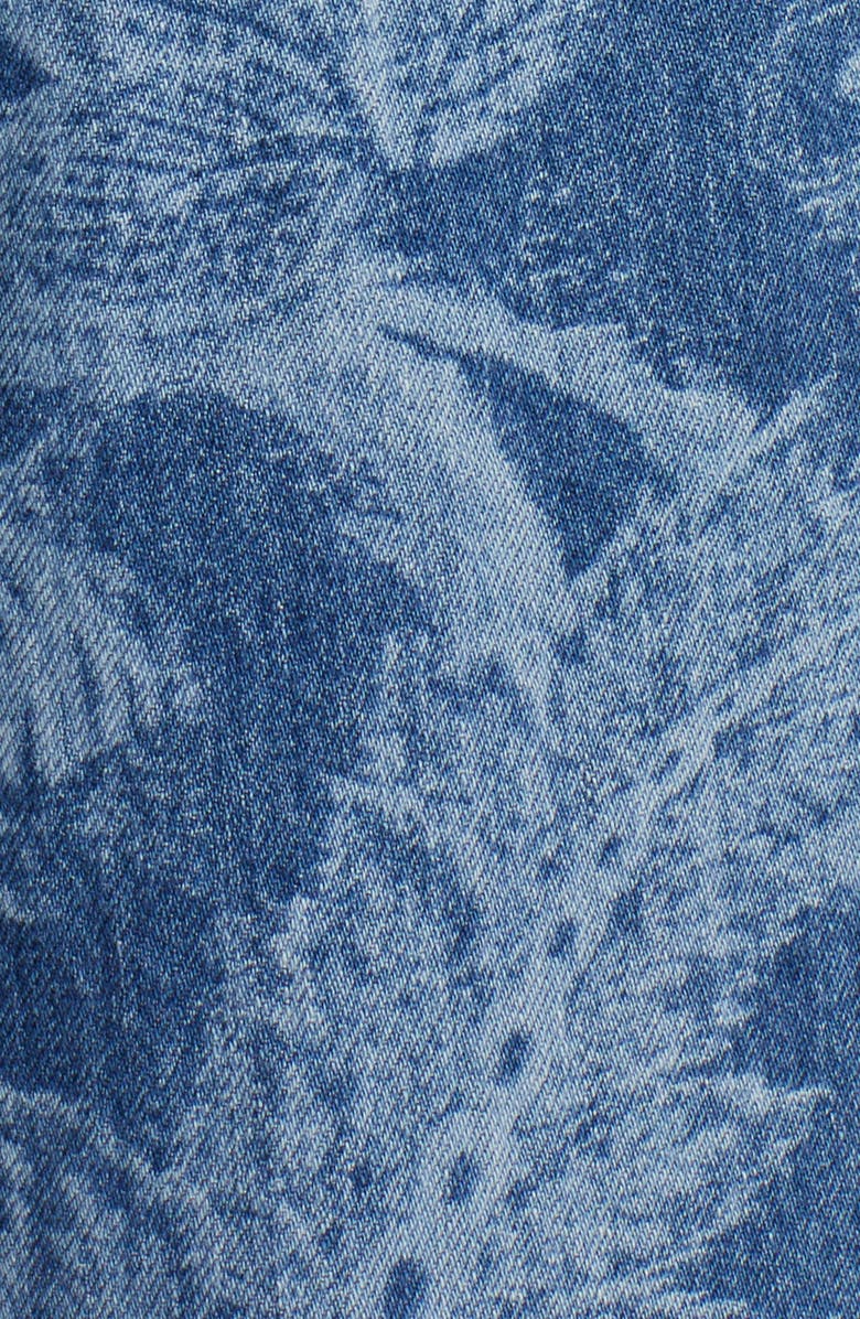 Etro Dancer Floral Print Wide Leg Jeans, Alternate, color,