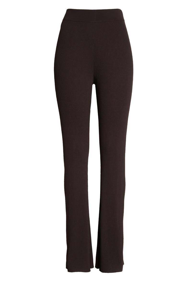 Logan Ribbed Pants, Alternate, color, GANACHE