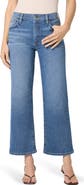 Hudson Jeans Rosalie High Rise Wide Leg Ankle Crop Jeans