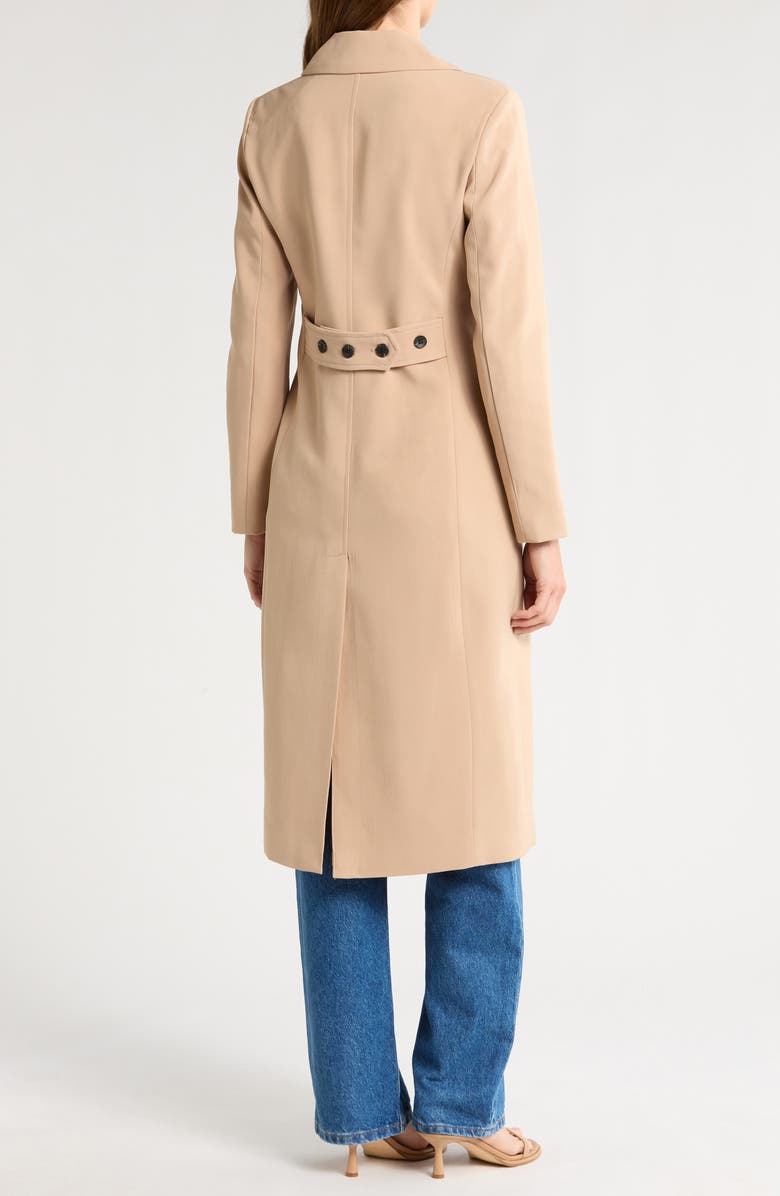 Avec Les Filles Blazer Trench Coat, Alternate, color, 