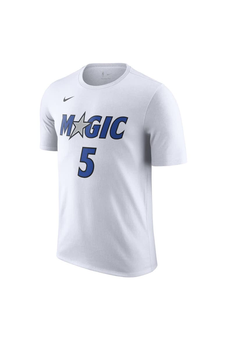 Men's Nike Paolo Banchero White Orlando Magic Association Edition Name & Number T-Shirt, Alternate, color, White