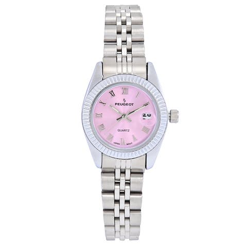 Luxury Small Face Fluted Bezel Bracelet Watch- 25MM