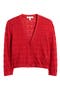 selected Knit Melange Boat Red