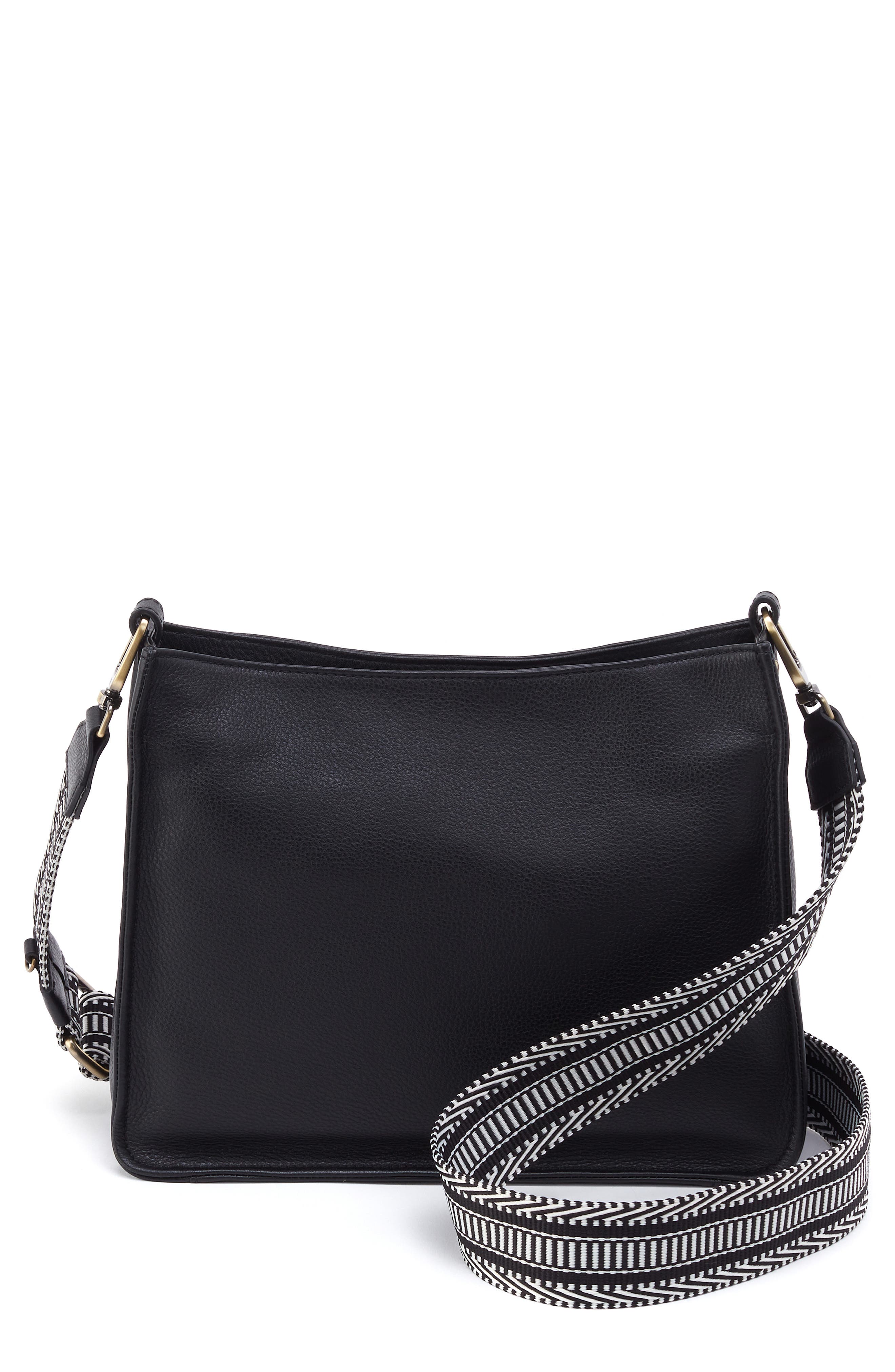HOBO Cass Leather Crossbody Bag, Main, color, 