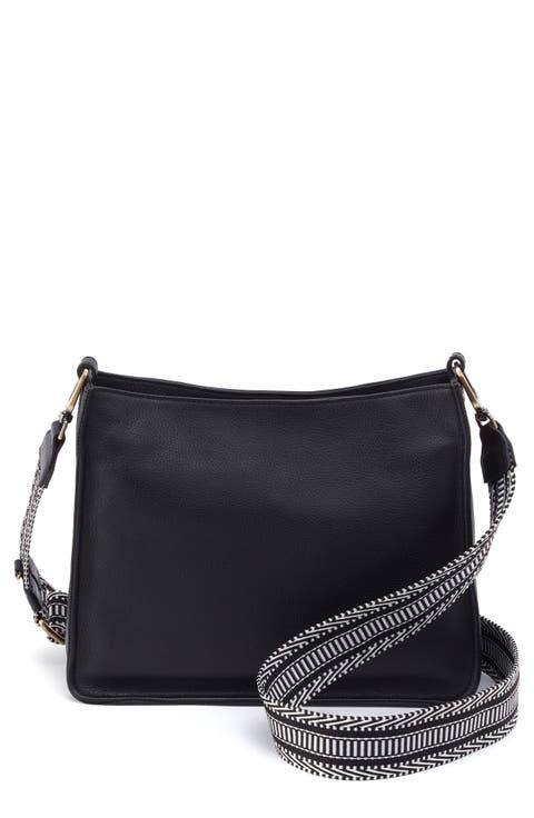 Cass Leather Crossbody Bag
