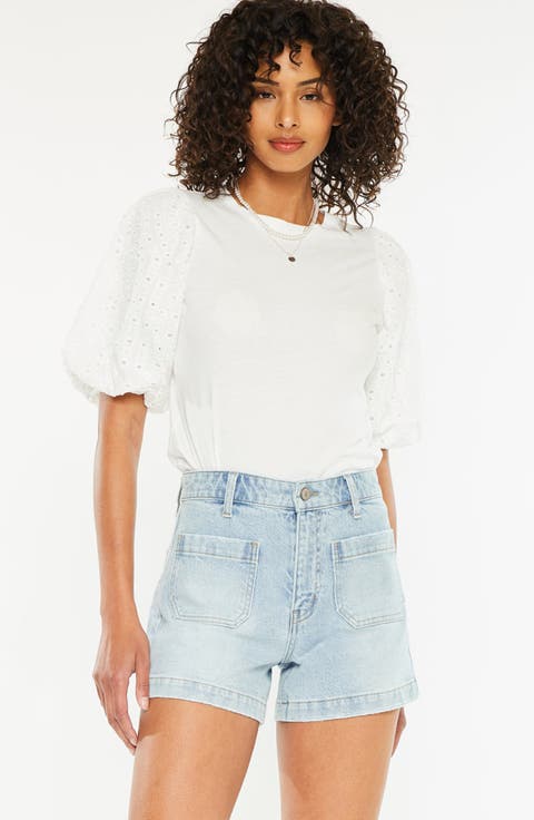 Jen High Rise Trouser Shorts