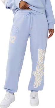 True Religion Fleece Boyfriend Joggers