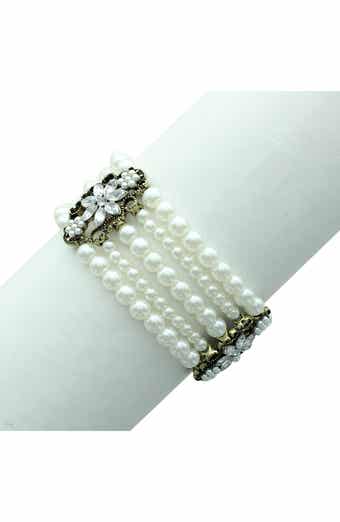 OLIVIA WELLES Kira Pearl Bracelet