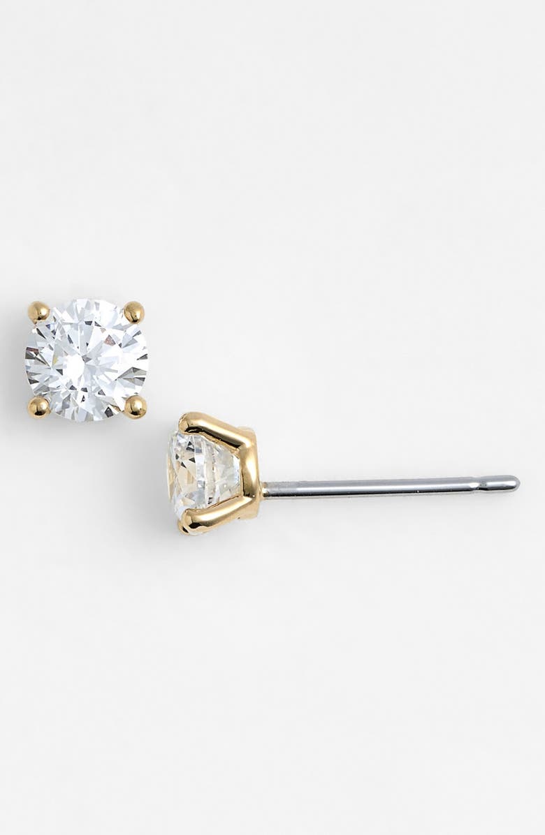 Nadri Cubic Zirconia Stud Earrings, Main, color, 